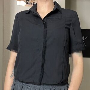 Sam Edelman short button down shirt